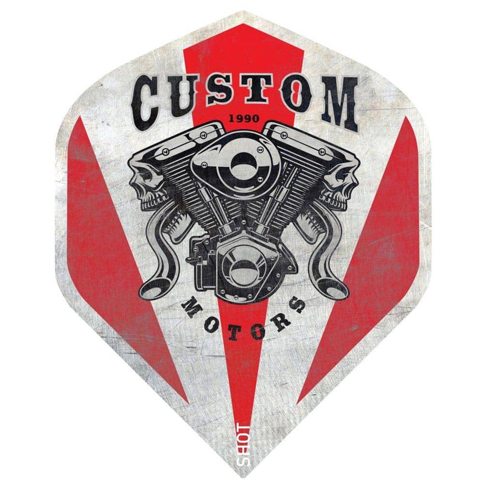 Plumas Shot Darts Americana Souped Standard