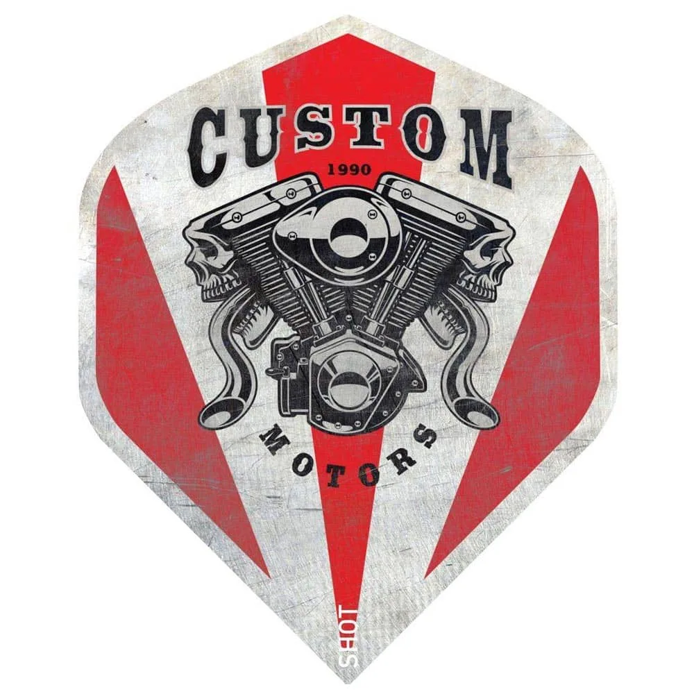 Plumas Shot Darts Americana Souped Standard
