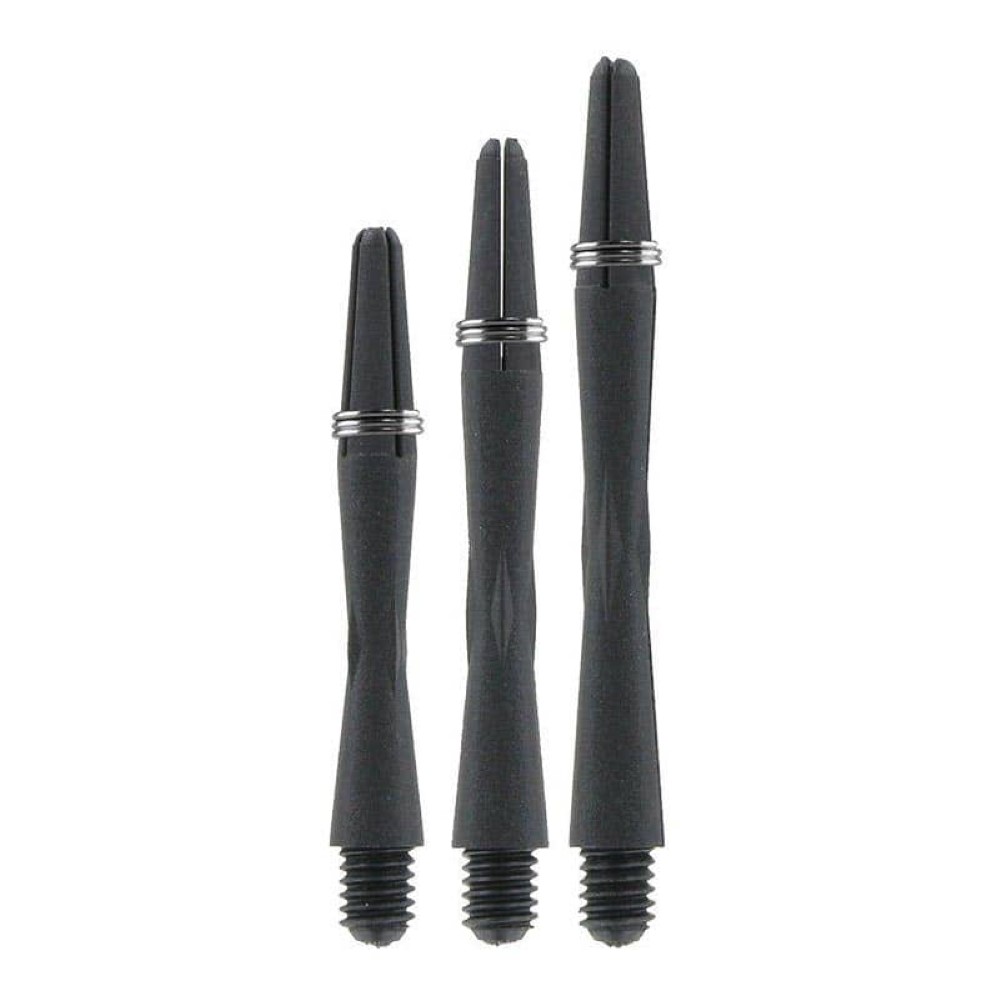  Cañas Bulls Carboni Shafts + Rings Corta 36mm Negro 