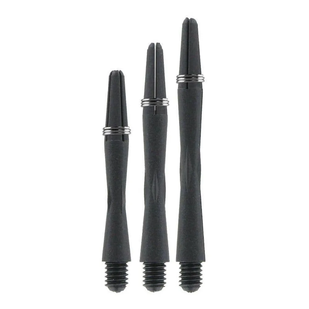  Cañas Bulls Carboni Shafts + Rings Corta 36mm Negro 