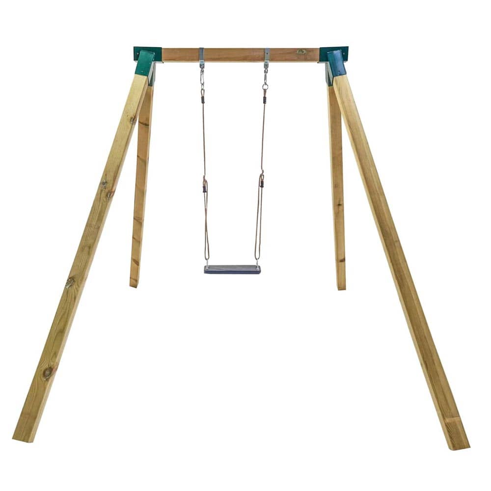 Columpio individual madera cuadrada Masgames Karai Deluxe Adultos