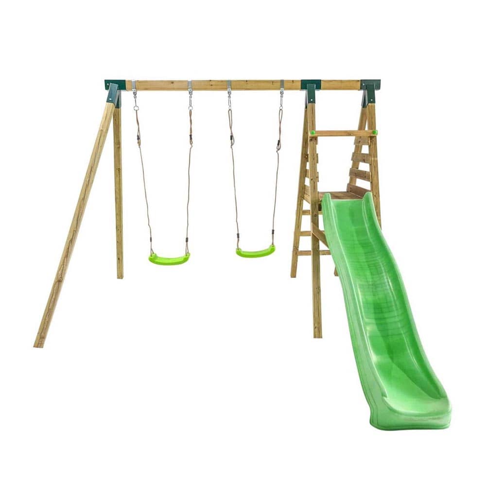 Parque infantil Masgames Mauna Loa L con madera cuadrada