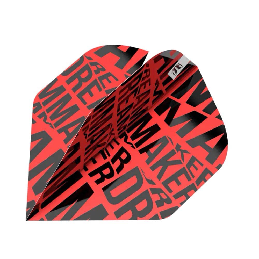 Plumas Target Dimitri Van Den Bergh Brass No.2 Standard Rojo