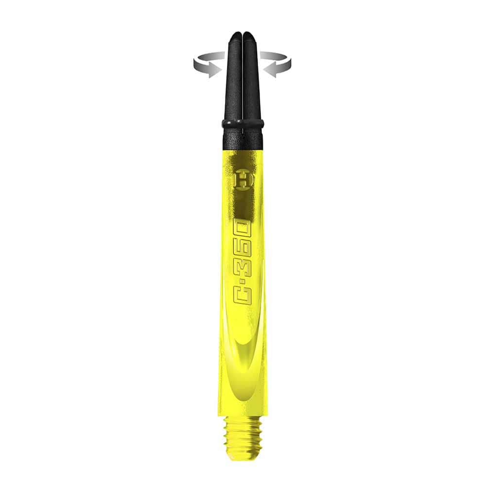 Cañas Harrows Darts Carbon 360 Medium 49mm Amarilla