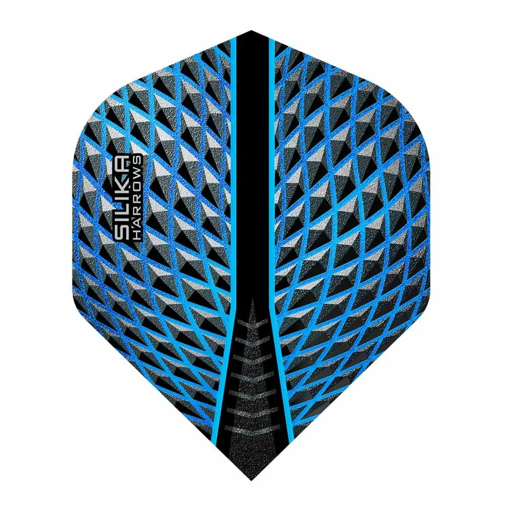 Plumas Harrows Darts Silika n2 5105 Aqua Blue
