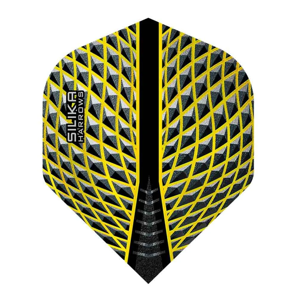 Plumas Harrows Darts Silika n2 5109 Amarilla