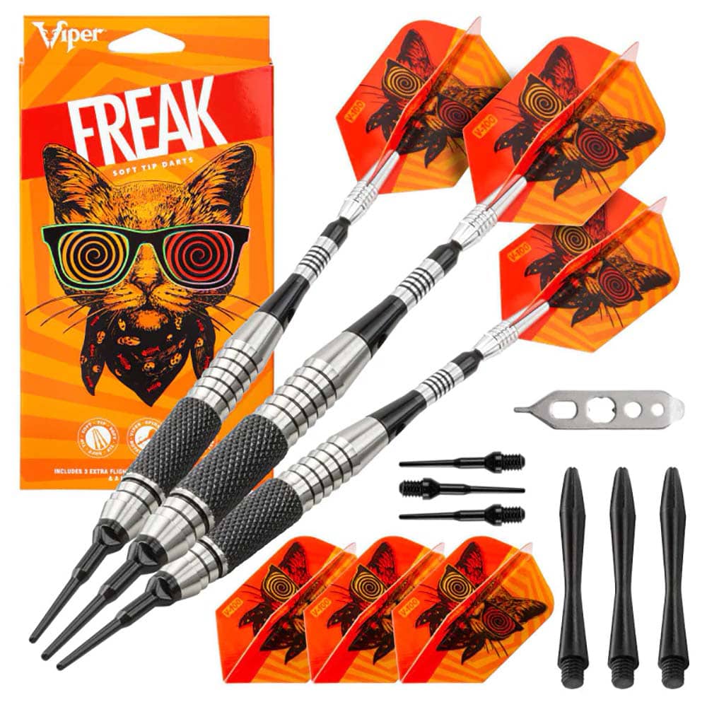 Dardos Viper The Freak Darts Nickel 18gr
