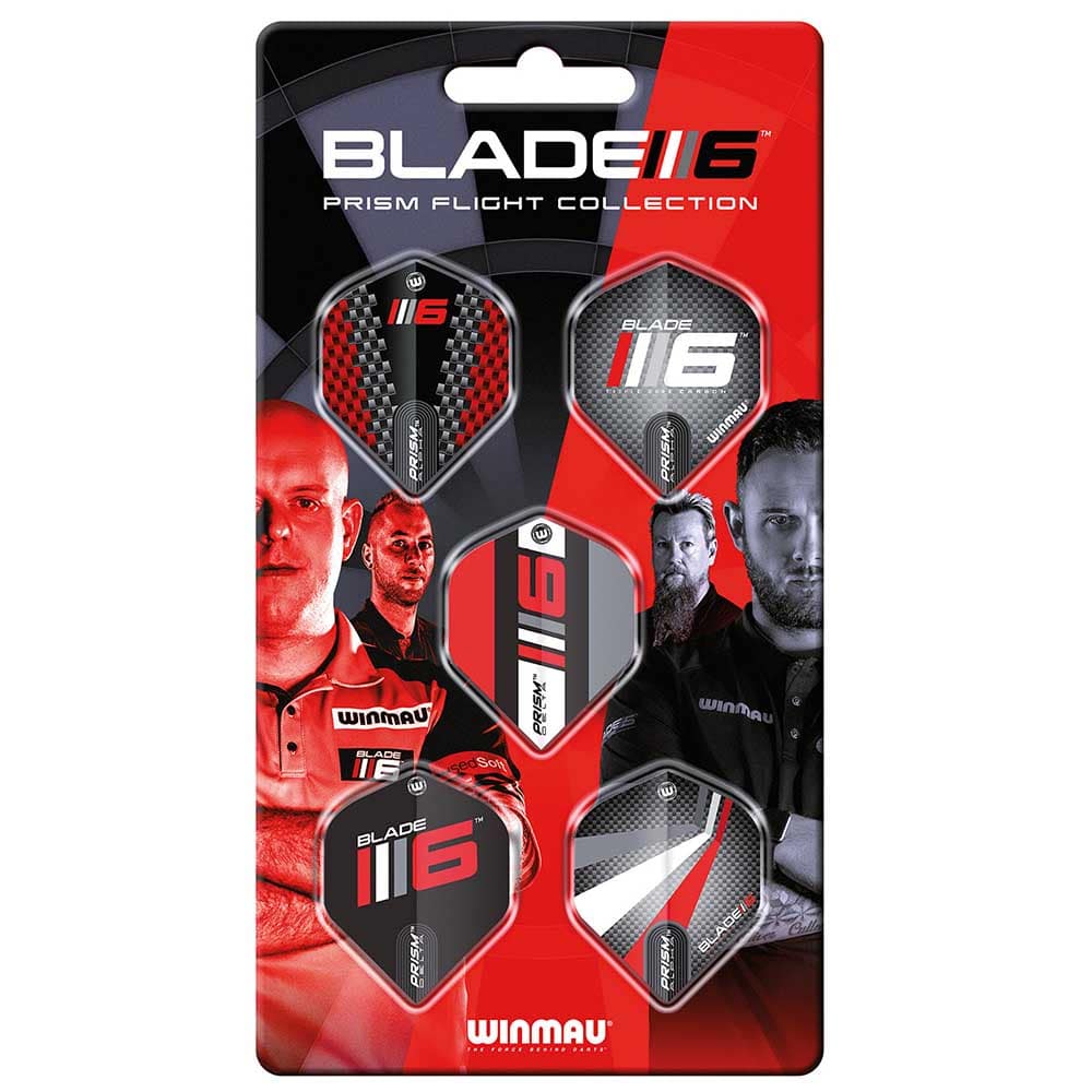 Plumas Winmau Darts Blade 6 Flight Collection