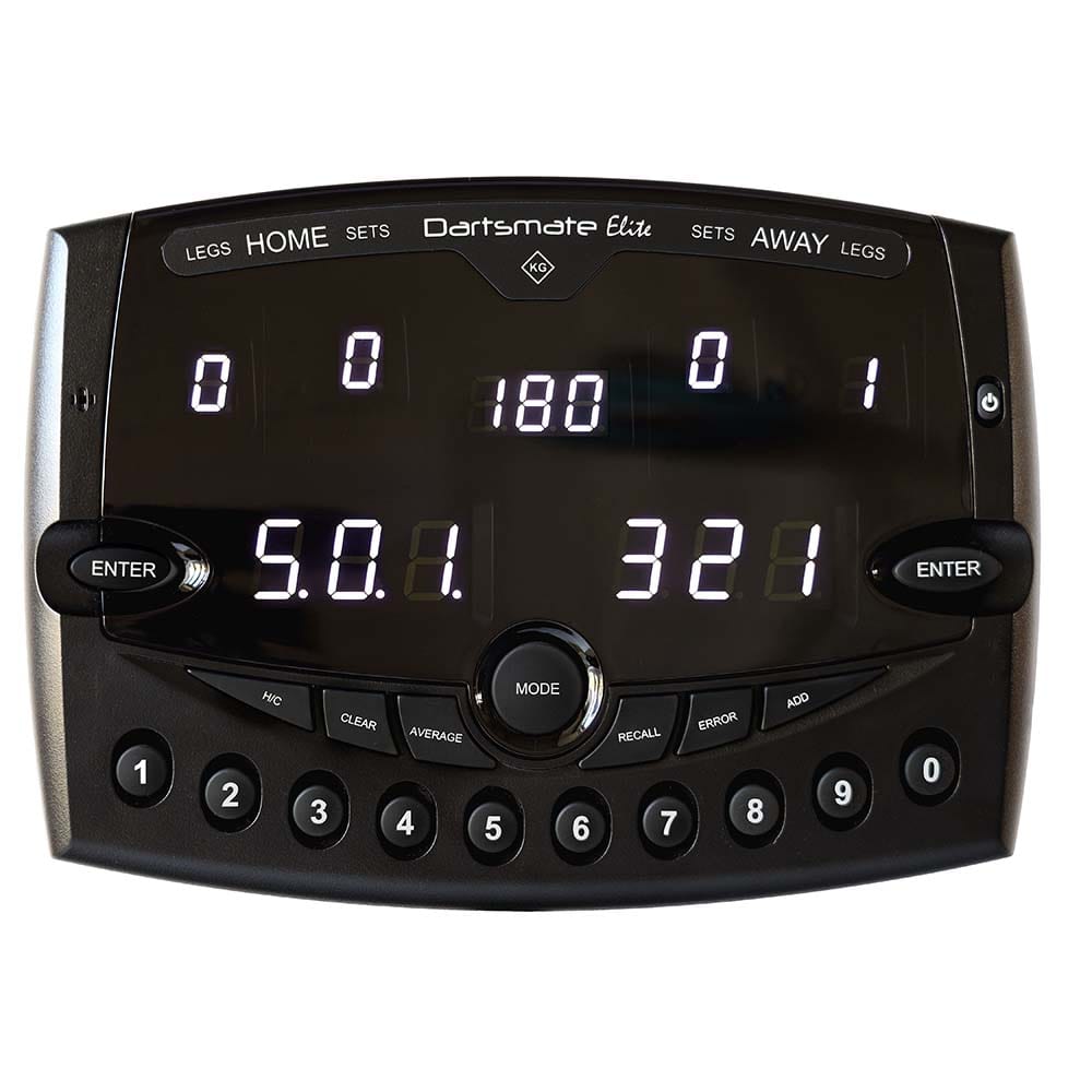 Marcador Keyglory Elite Black Edition Darts Score