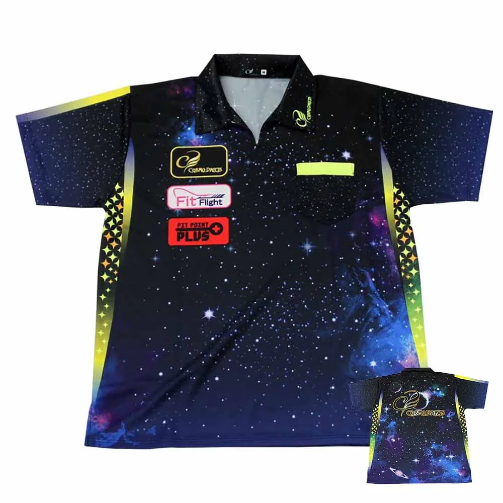 Camiseta Cosmo Darts Replica Galaxy Darts Shirt LL