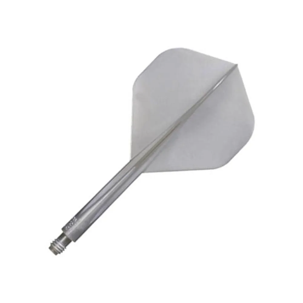 Plumas Condor Axe Standard Metallic Pearl Silver S 21.5mm 3 Uds.
