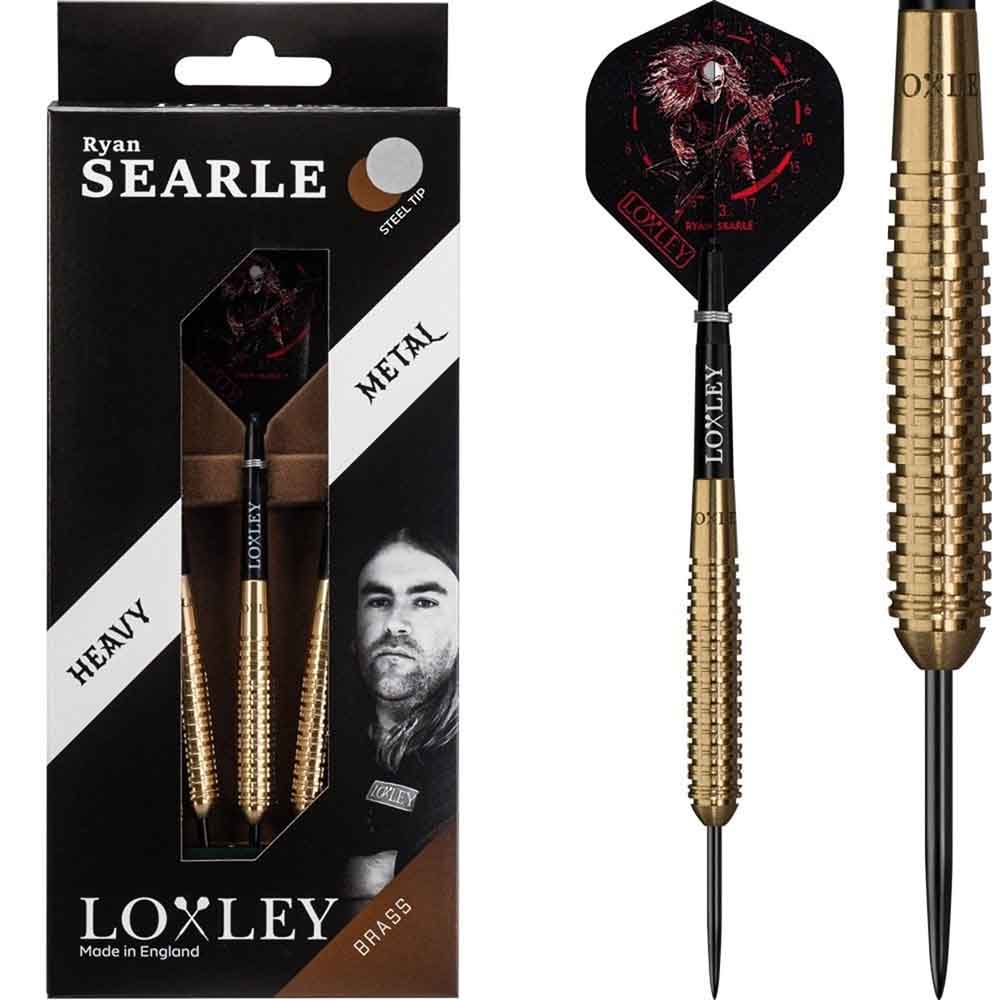 Dardos Loxley Darts Ryan Searle Brass 16g % Punta Acero 45306