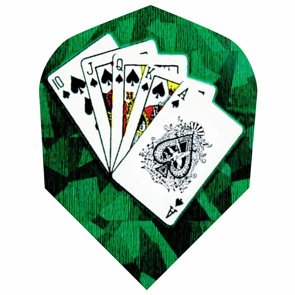 Plumas Harrows Darts Hologram Standard Cartas Poker