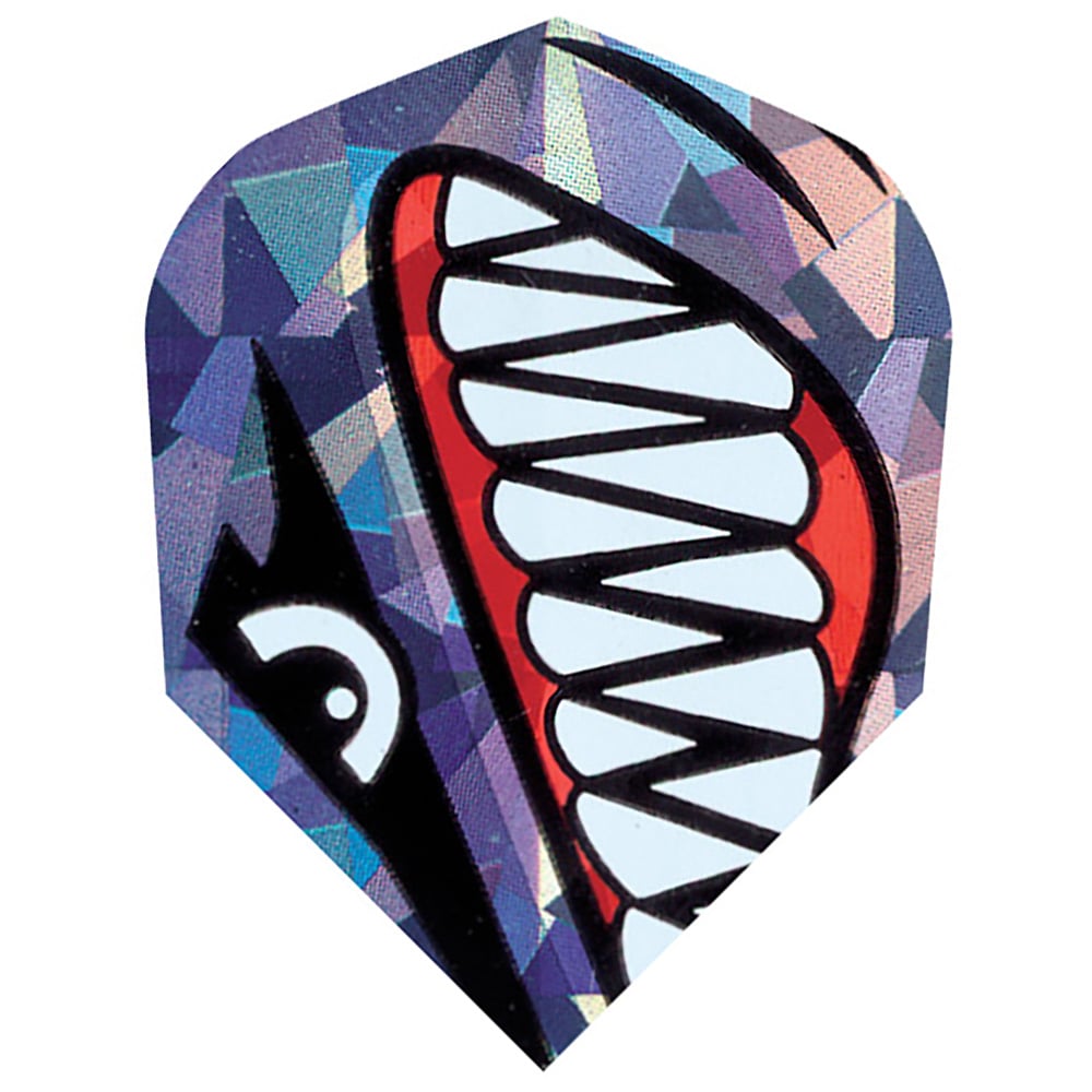Plumas Harrows Darts Hologram Standard Tiburon