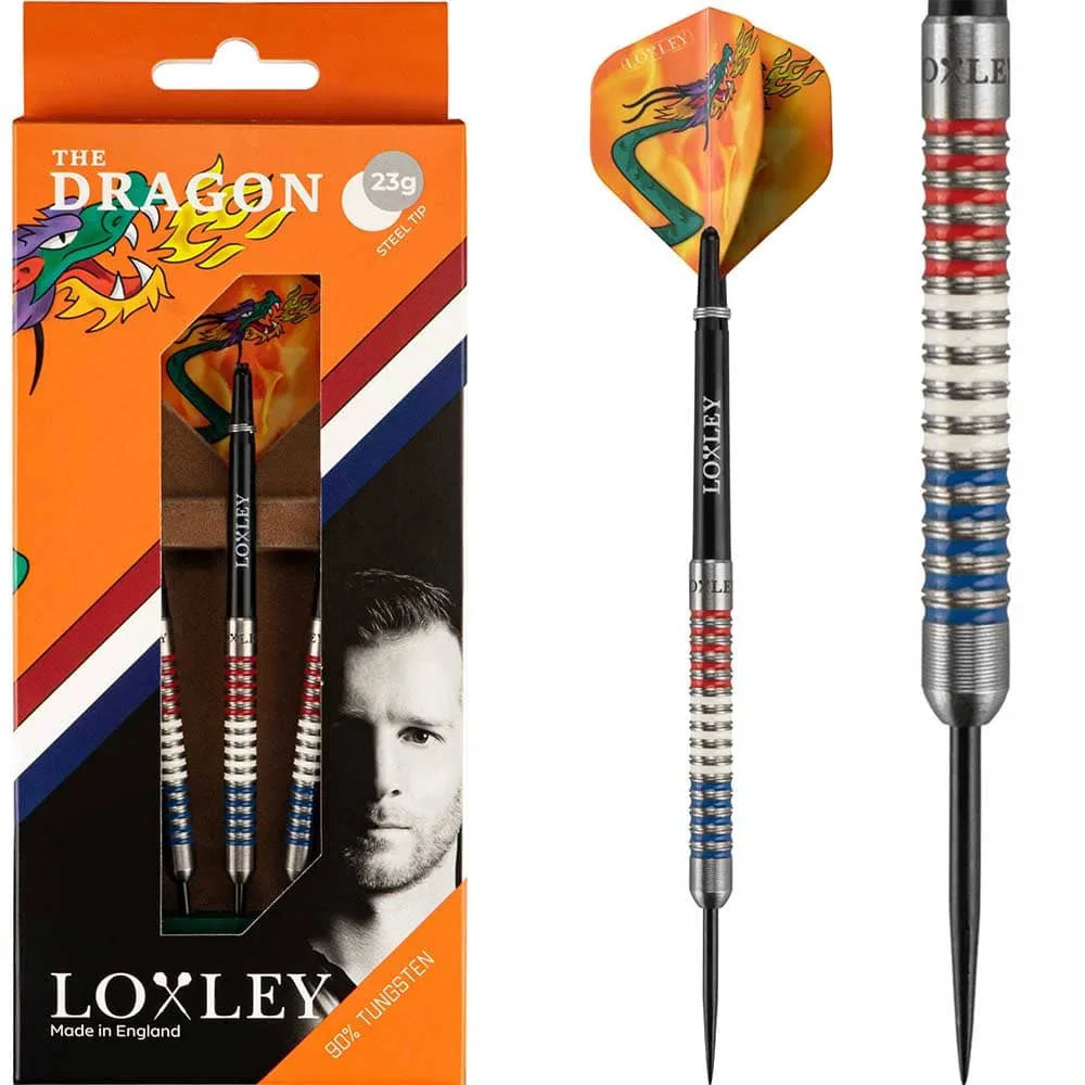 Dardos Loxley Darts Jules Van Dongen 90% 23g Punta Acero