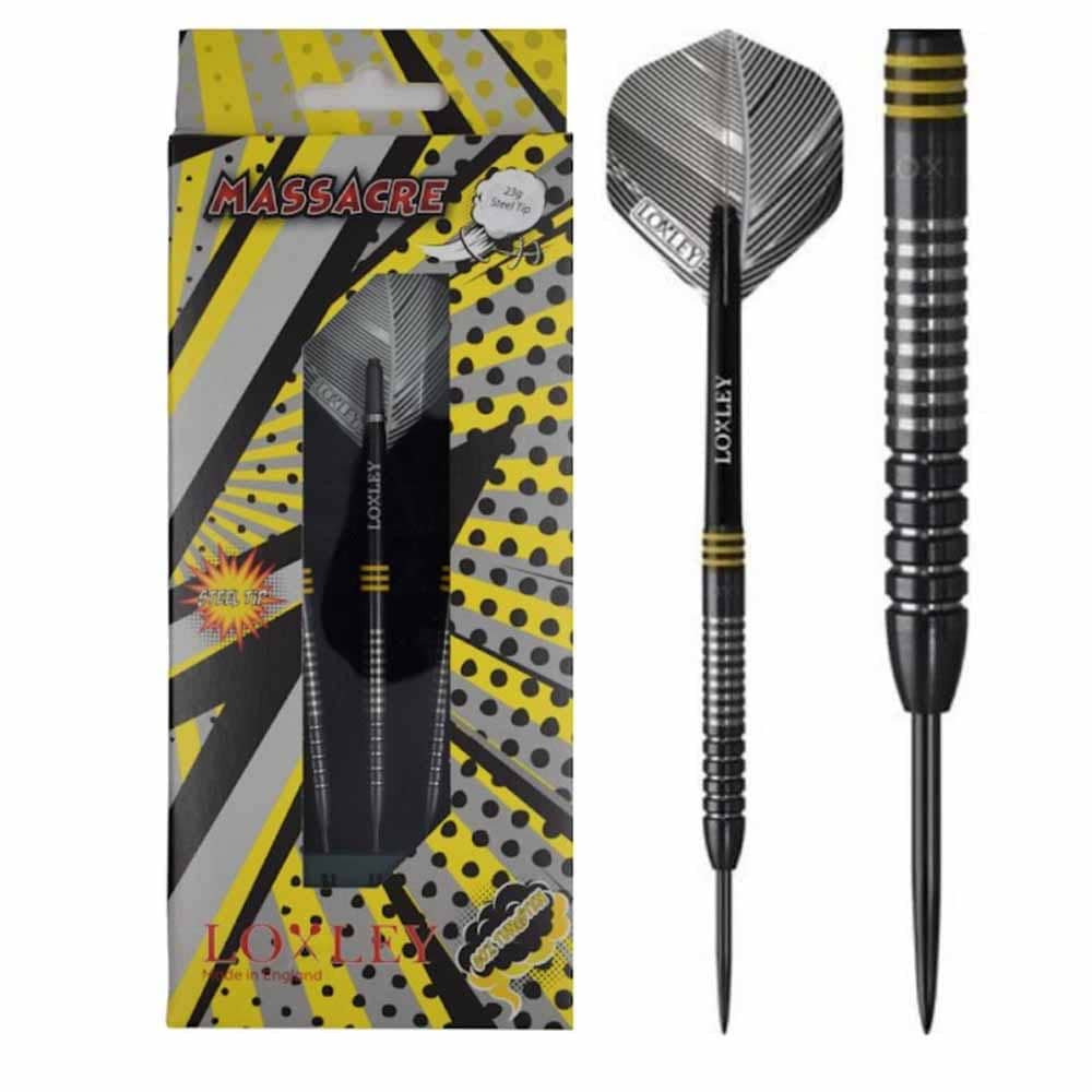 Dardos Loxley Darts Massacre 25g 90% Punta Acero