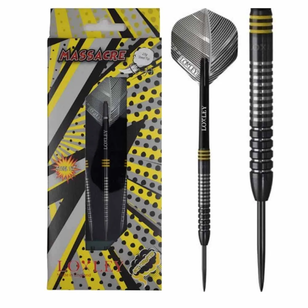 Dardos Loxley Darts Massacre 25g 90% Punta Acero