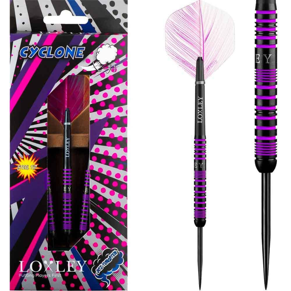Dardos Loxley Darts Cyclone 24g 90% Punta Acero