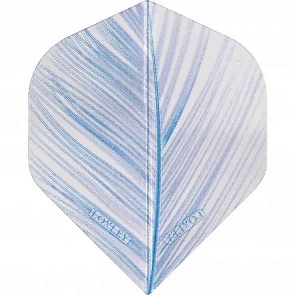 Plumas Loxley Darts Azul Transparente Estandar no2