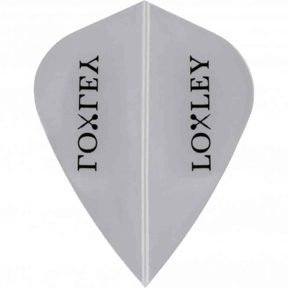 Plumas Loxley  Darts Transparente Logo Kite