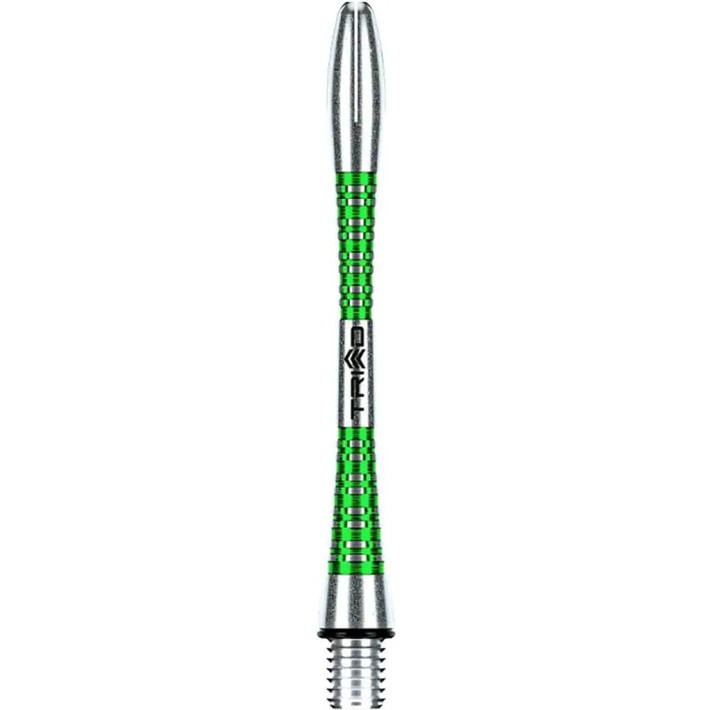 Cañas Winmau Darts Triad Aluminium Green Short 35mm 