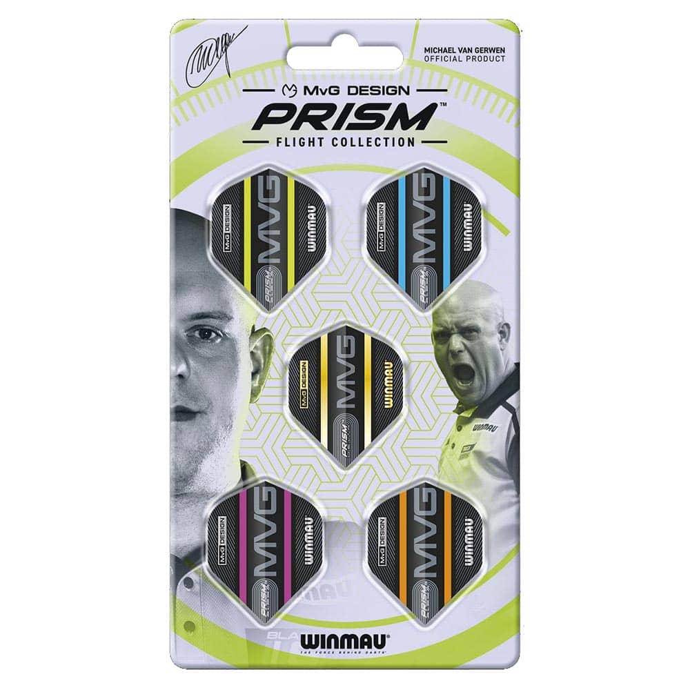 Plumas Winmau Darts MVG Prism Flight Collection