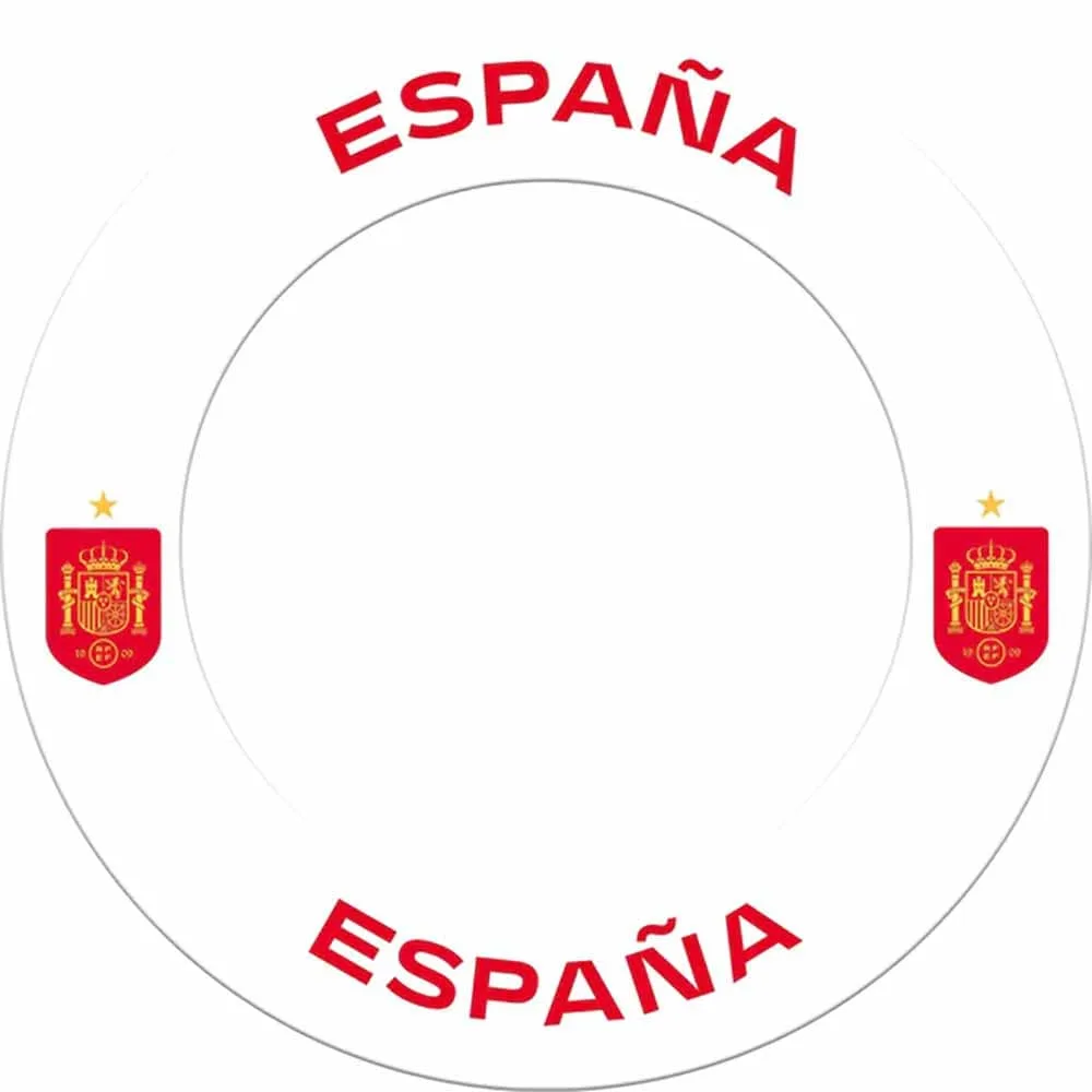 Surround Selección Española de Fútbol S3 Blanco Escudo Rojo