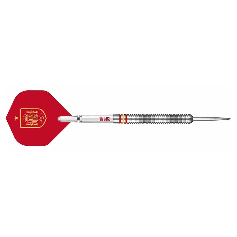 Dardos Licencia oficial de fútbol España Tungsteno 24g