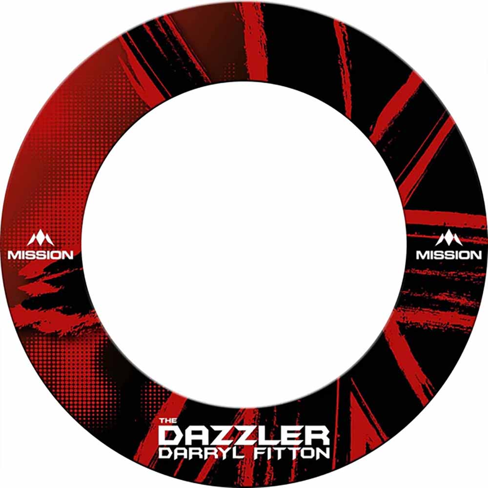 Surround Mission Player Dartboard Darryl Fitton