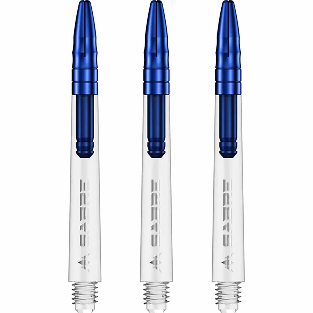 Cañas Mission Darts Sabre Polycarbonate Azul Transparente Intermedia 41mm