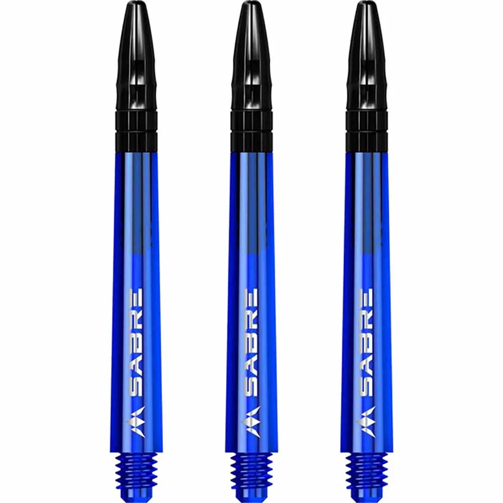 Cañas Mission Darts Sabre Polycarbonate Azul Negro Larga 48mm