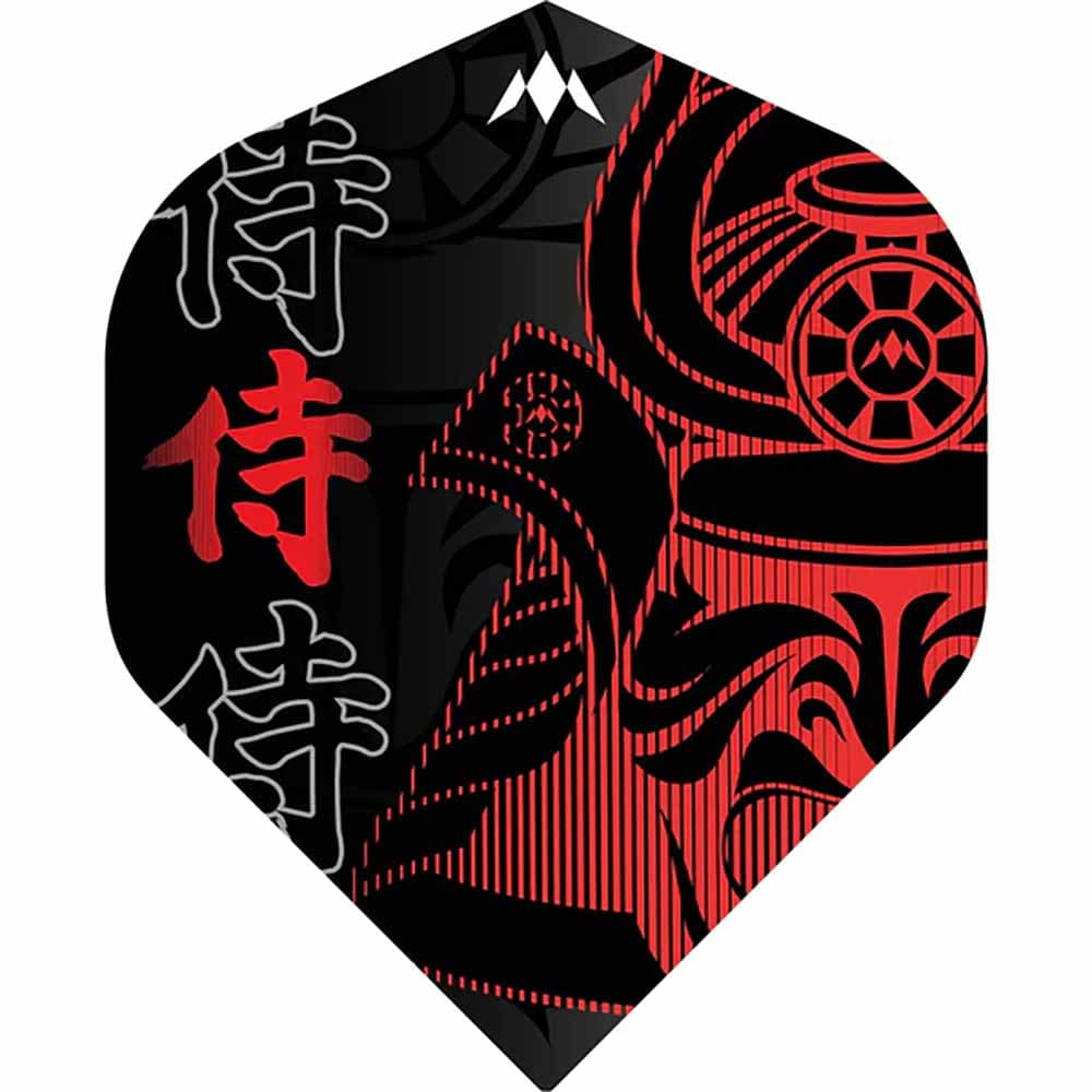 Plumas Mission Darts No2 Std Samurai II - Red