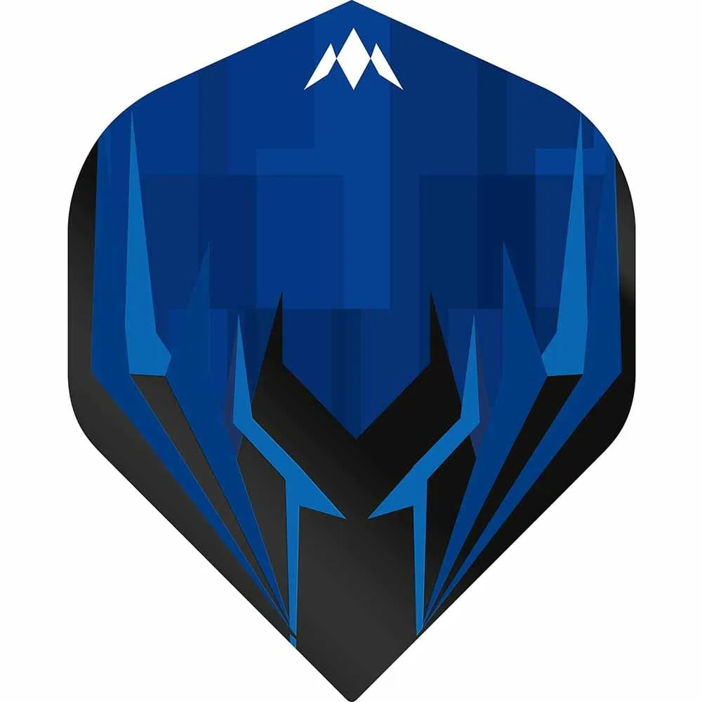 Mission Darts No2 Std Atmosphere Zwart Blauw Flights