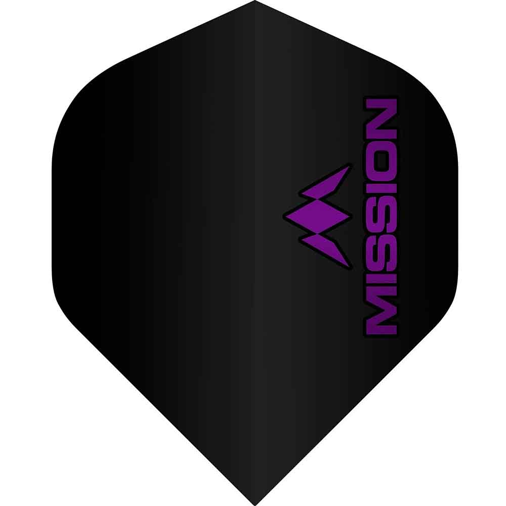 Plumas Mission Darts No2 Std Logo Morado
