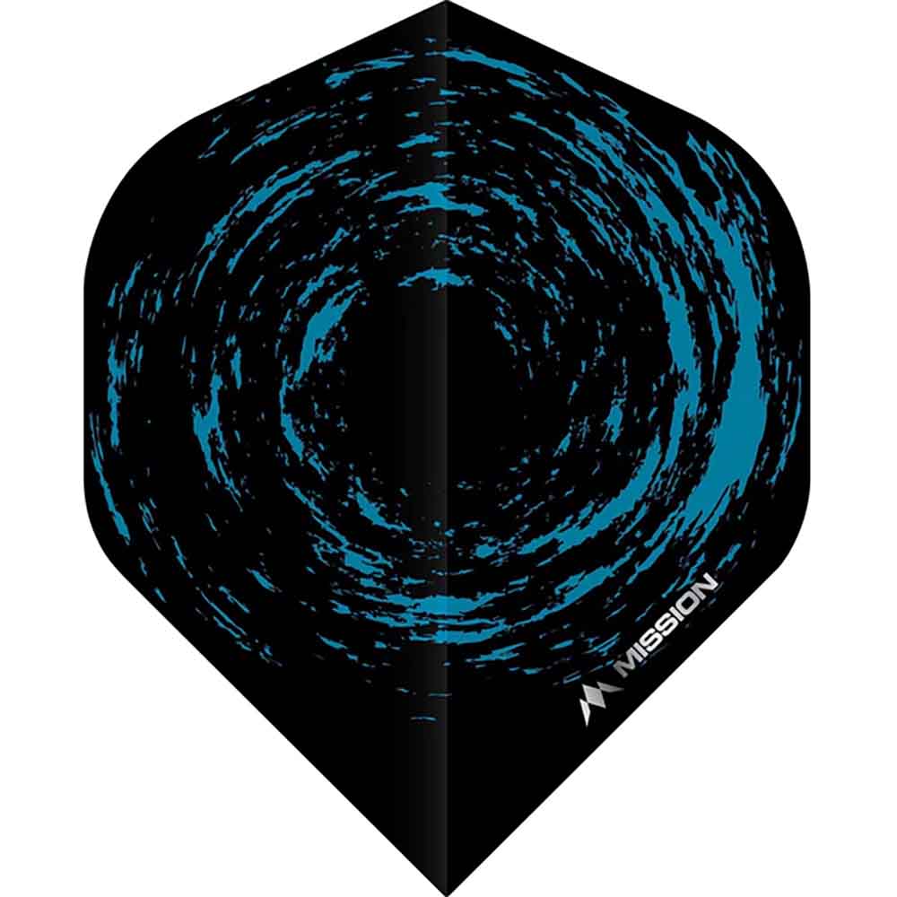 Plumas Mission Darts No2 Std Nova Azul