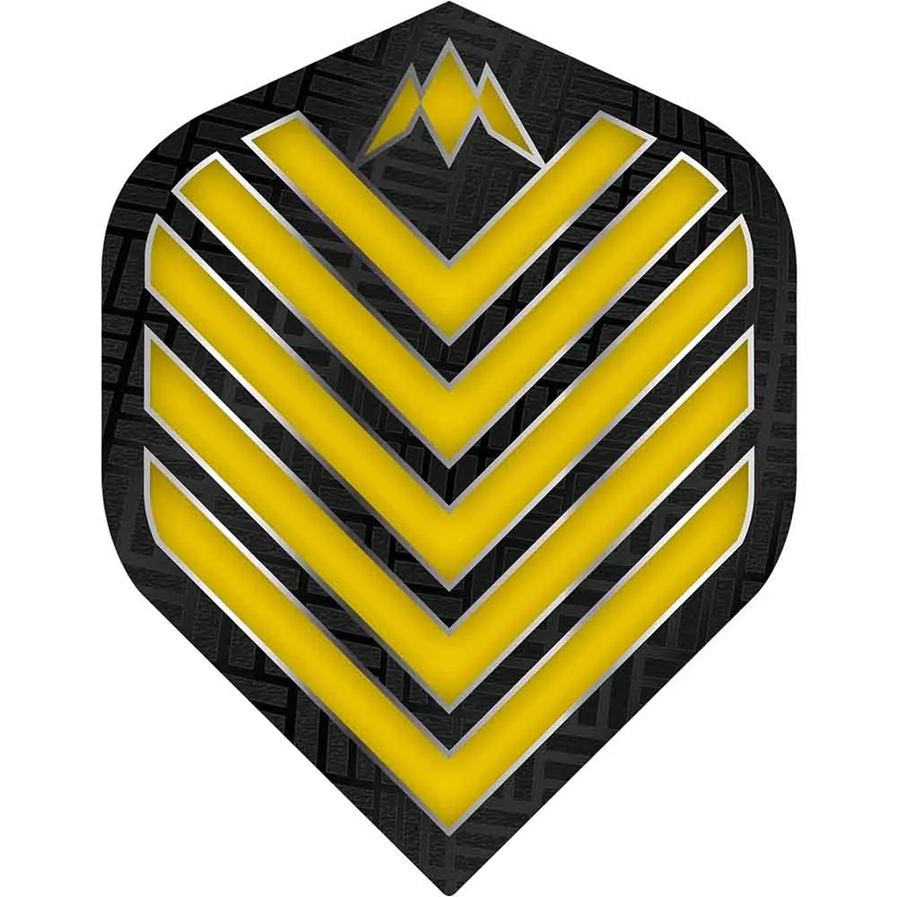 Plumas Mission Darts Plumas No2 Std Admiral Amarillo