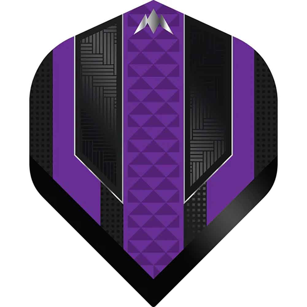 Plumas Mission Darts Plumas No2 Std Temple Negro Morado