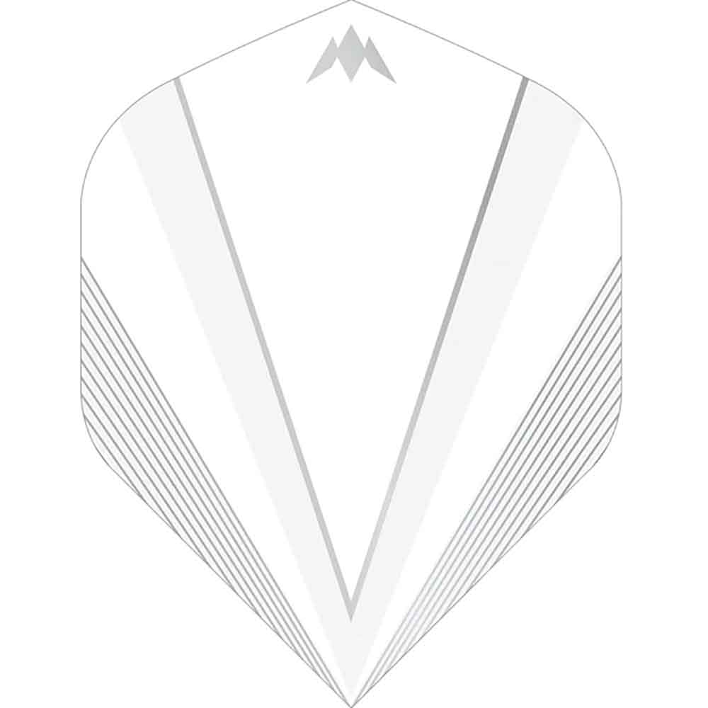 Plumas Mission Darts Plumas No2 Std Shades Blanco