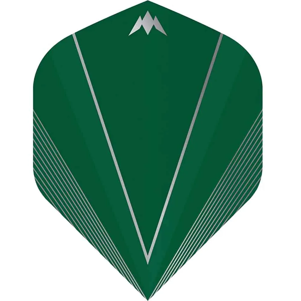 Plumas Mission Darts Plumas No2 Std Shades Verde