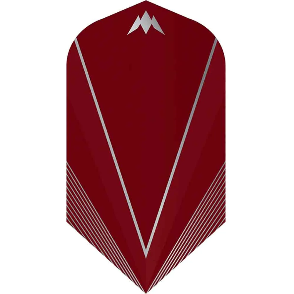 Mission Darts Flights Shades Slim Rot