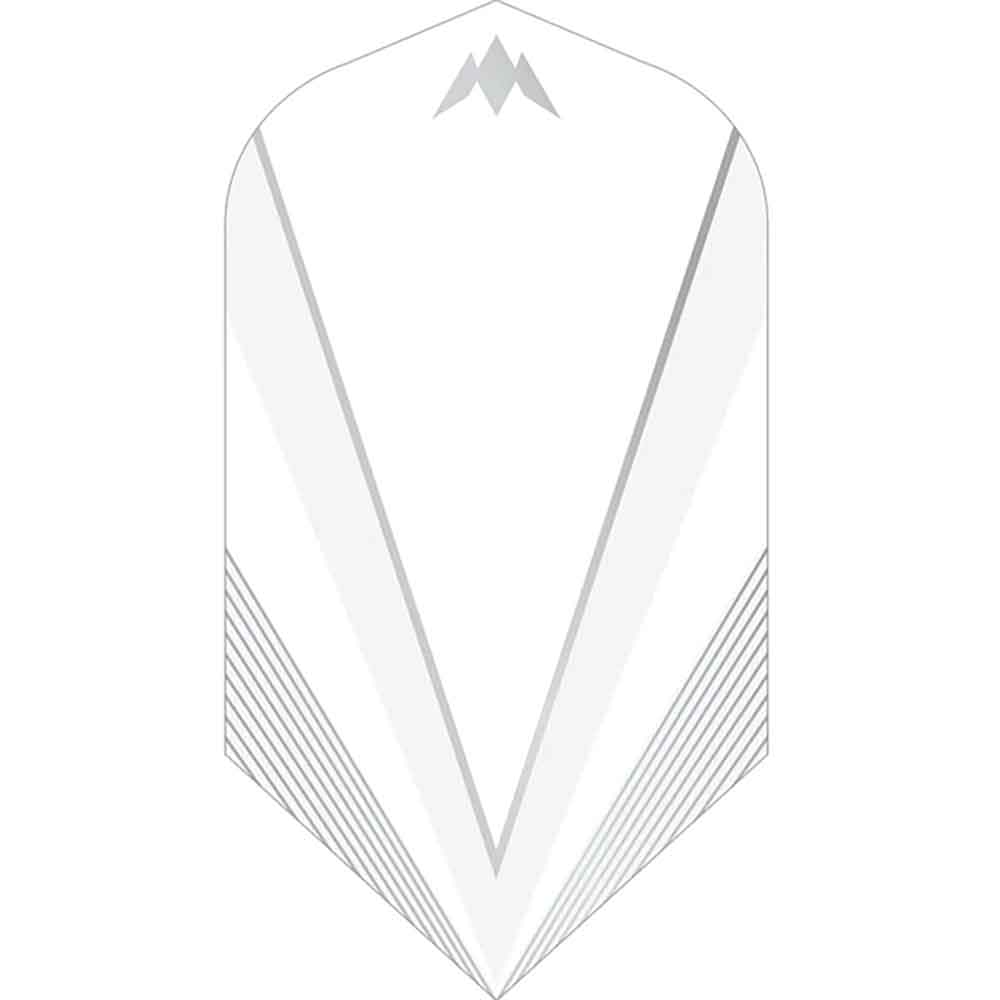 Plumas Mission Darts Plumas Shades Slim Blanco