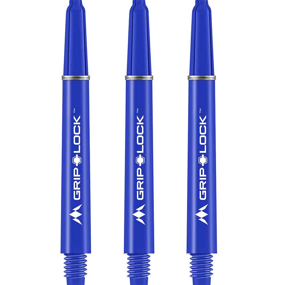 Cañas Mission Darts GripLock Azul Larga 48mm