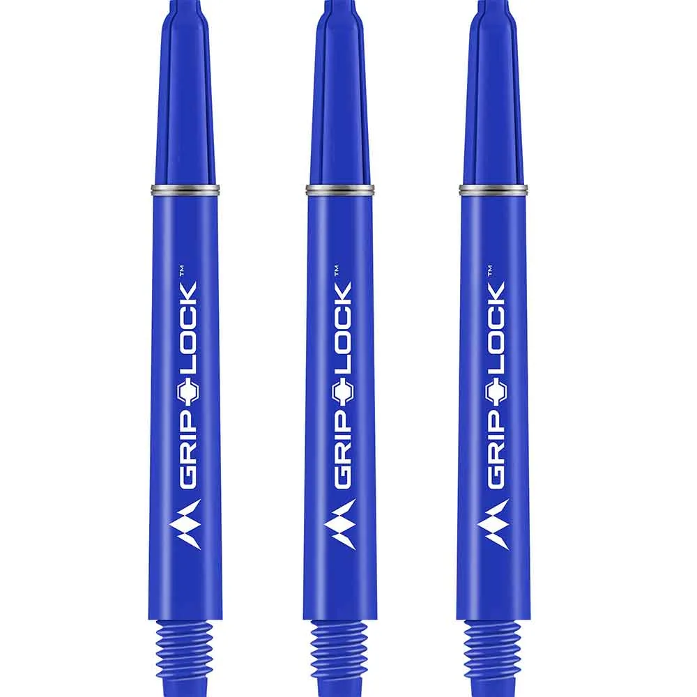 Cañas Mission Darts GripLock Azul Corta 34mm