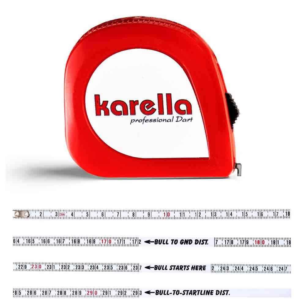 Cinta Metrica Karella Rojo