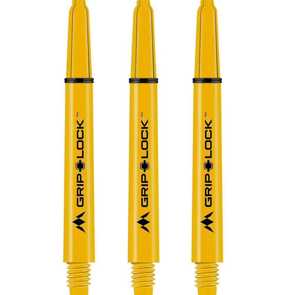 Cañas Mission Darts GripLock Amarilla Larga 48mm