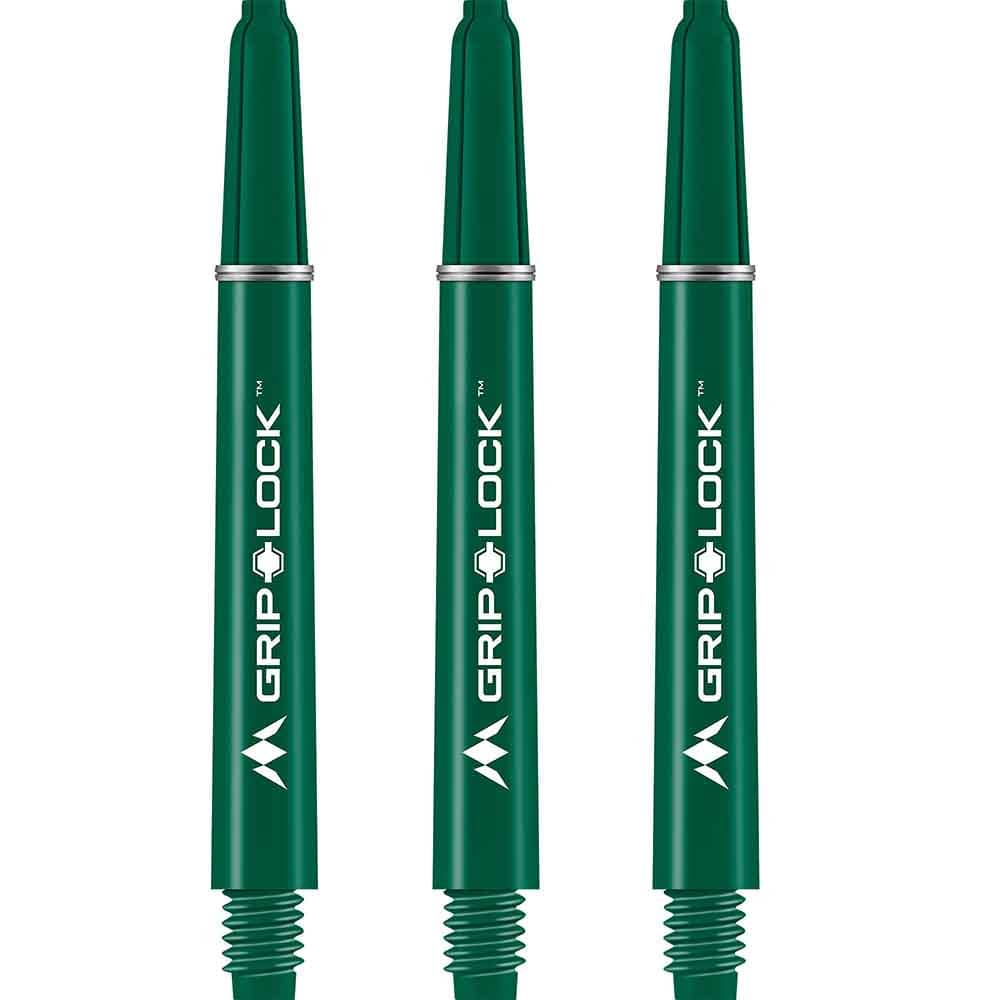 Cañas Mission Darts GripLock Verde Corta 34mm