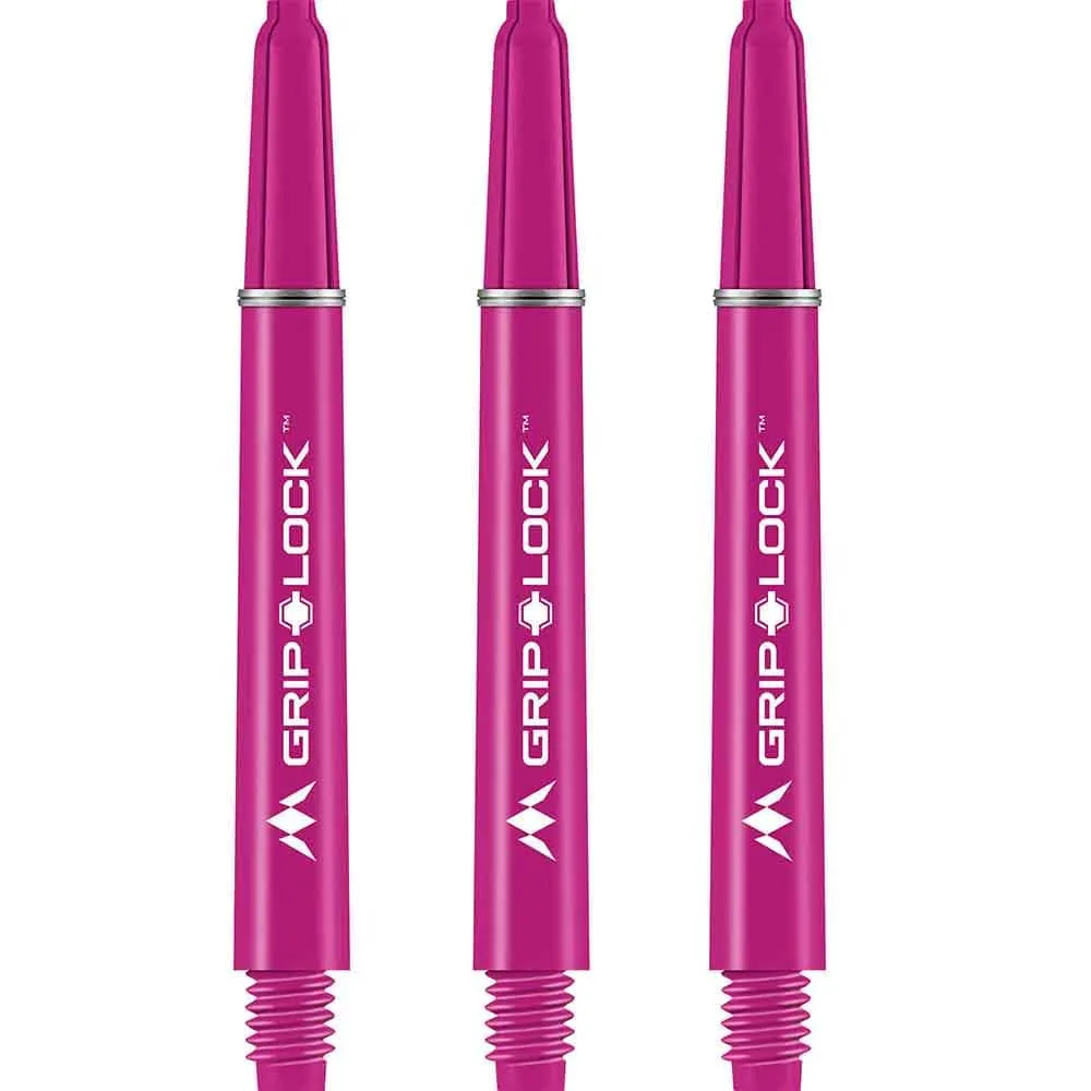 Cañas Mission Darts GripLock Rosa Larga 48mm