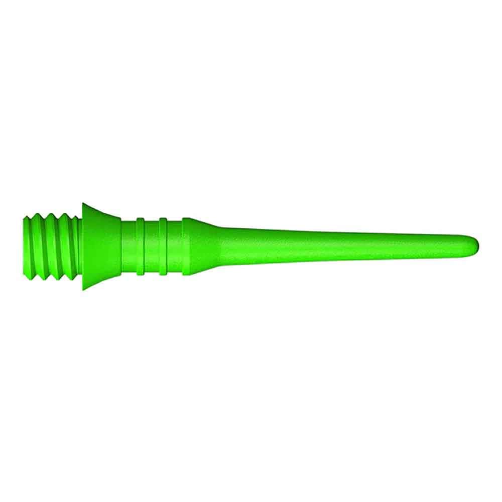 Punta Mission Titan Pro Soft Tip 25mm Verde Neon 50 unid.
