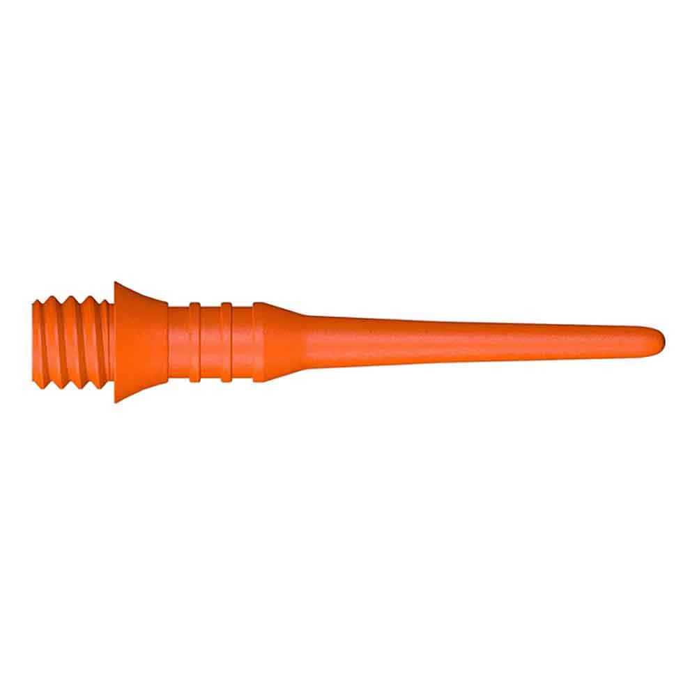 Punta Mission Titan Pro Soft Tip 25mm Naranja Neon 50 unid.