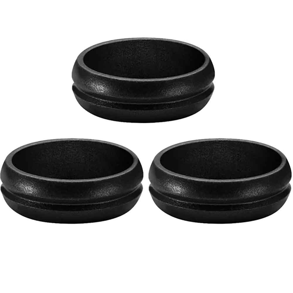 Anillos Mission Darts F-Lock Negro 3 Unidades
